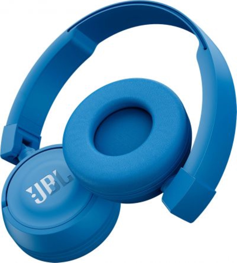 JBL Cuffie a padiglione JBL T450BT bluetooth 11 h di autonomia blu